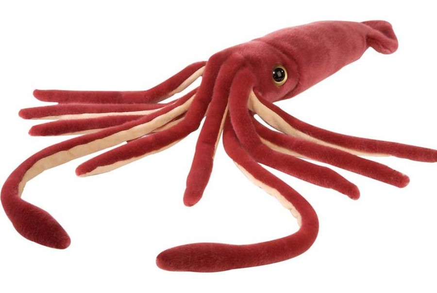 Water Creatures Wild Republic | Wild Republic - Giant Squid Plush Toy 30Cm