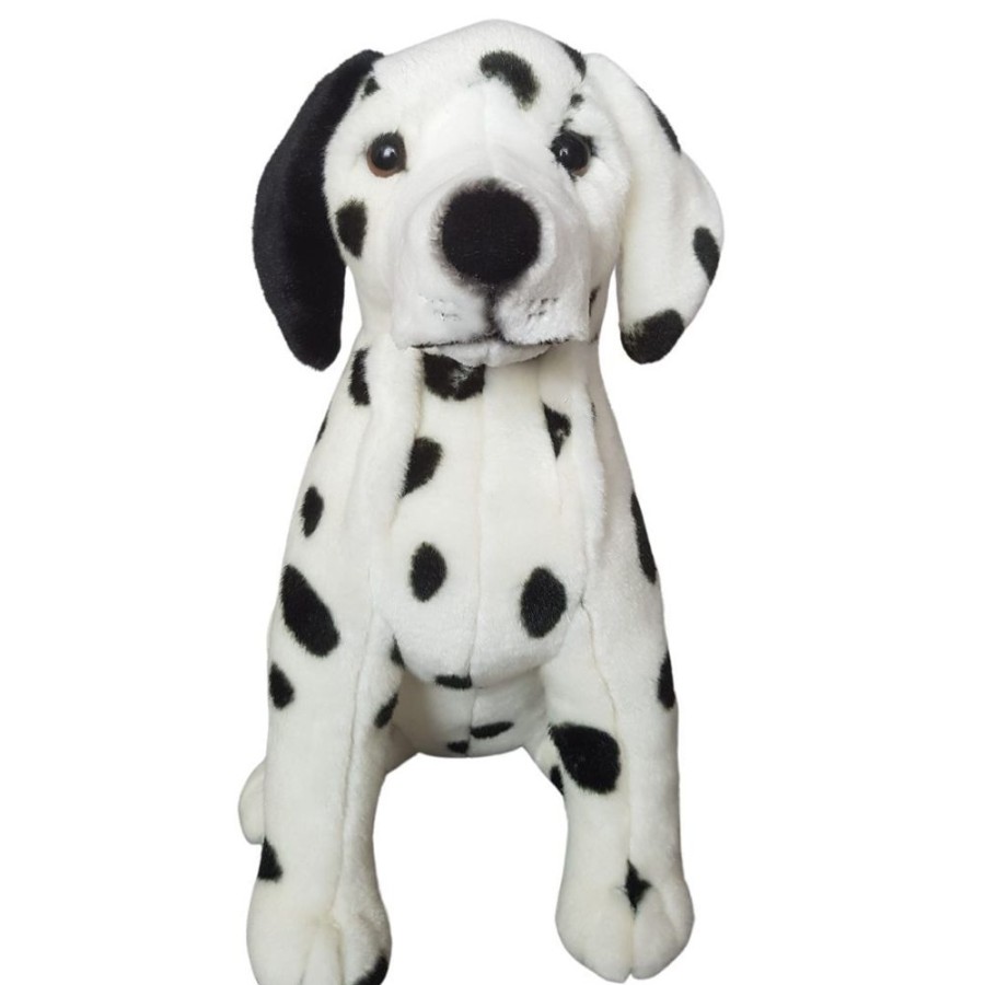 Dogs Bocchetta Plush Toys | Bocchetta - Pebbles Dalmatian Plush Toy 34Cm