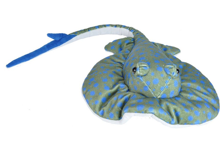 Water Creatures Wild Republic | Wild Republic - Cuddlekins Blue Spotted Ray 38Cm