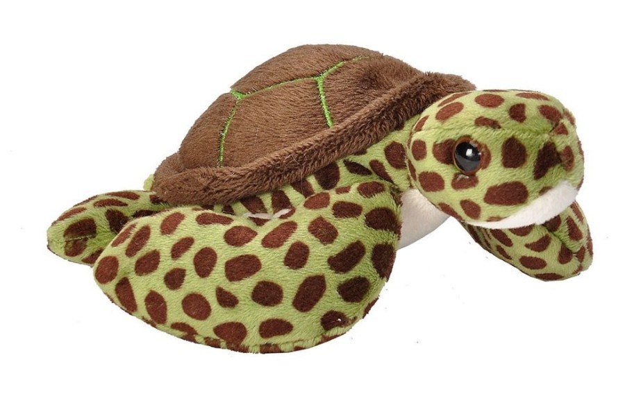 Wild Animals Wild Republic | Wild Republic - Cuddlekins Lil'S Green Sea Turtle 13Cm