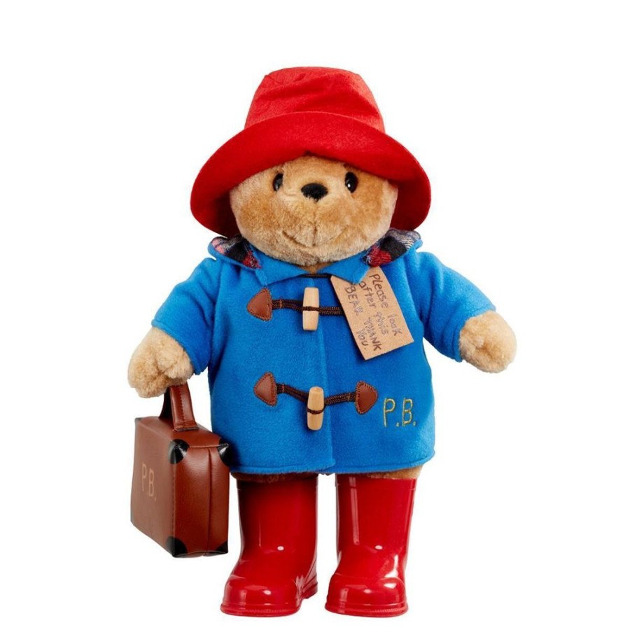 Teddy Bears Paddington Bear | Paddington Bear - Paddington With Boots & Embroidered Coat 34Cm