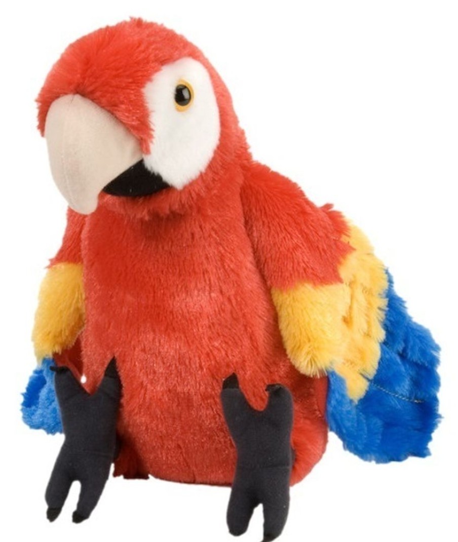 Birds Wild Republic | Wild Republic - Cuddlekins Scarlet Macaw 30Cm