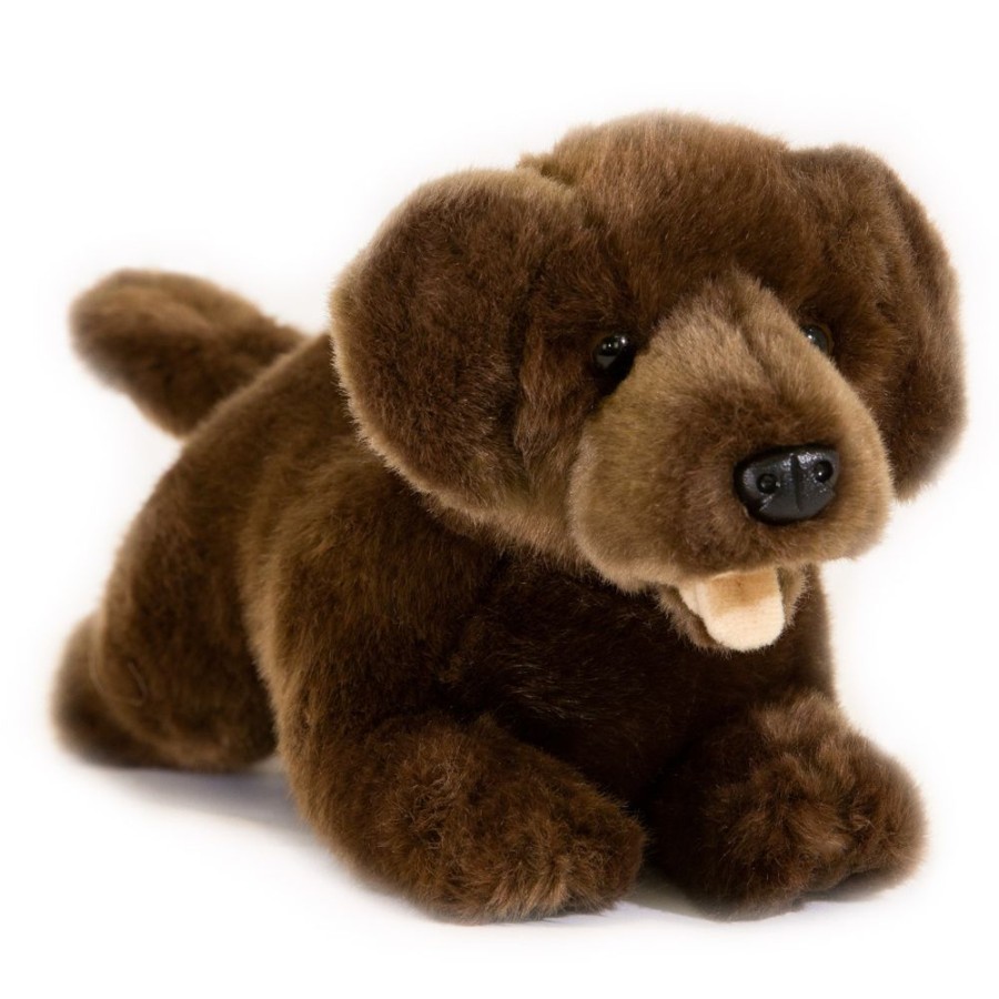 Dogs Bocchetta Plush Toys | Bocchetta - Coco Chocolate Labrador Puppy Plush Toy 31Cm