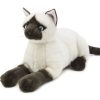 Cats Bocchetta Plush Toys | Bocchetta - Amelia Siamese Cat Plush Toy 33Cm