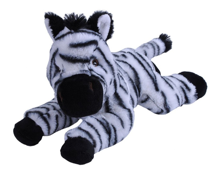 Wild Animals Wild Republic | Wild Republic - Ecokins Zebra Plush Toy 30Cm