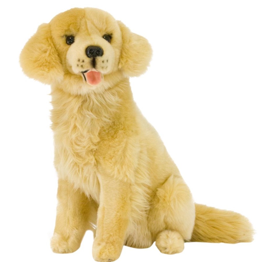 Dogs Bocchetta Plush Toys | Bocchetta - Goldie Golden Retriever Plush Toy 35Cm