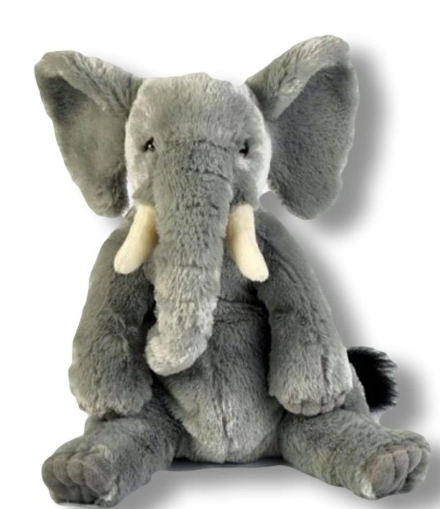 Wild Animals Bocchetta Plush Toys | Bocchetta - Jumbo Elephant Plush Toy 33Cm