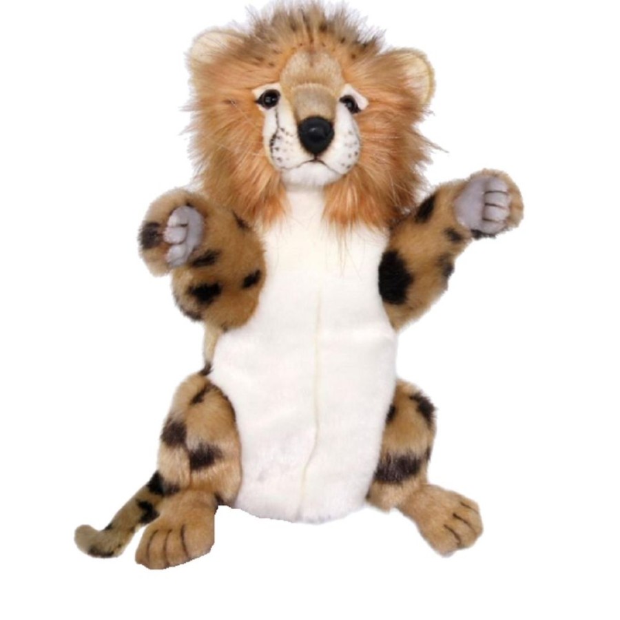 Wild Animals Hansa Creation | Hansa - Cheetah Puppet 32Cm