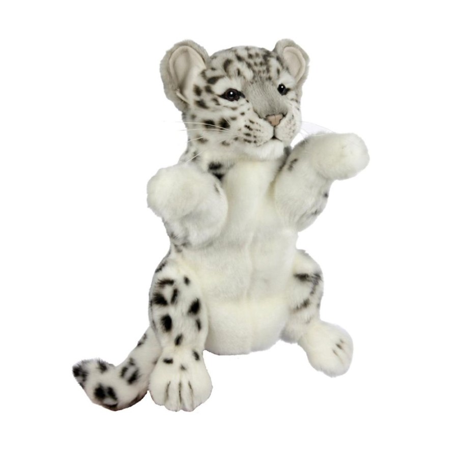 Wild Animals Hansa Creation | Hansa - Snow Leopard Puppet 32Cm