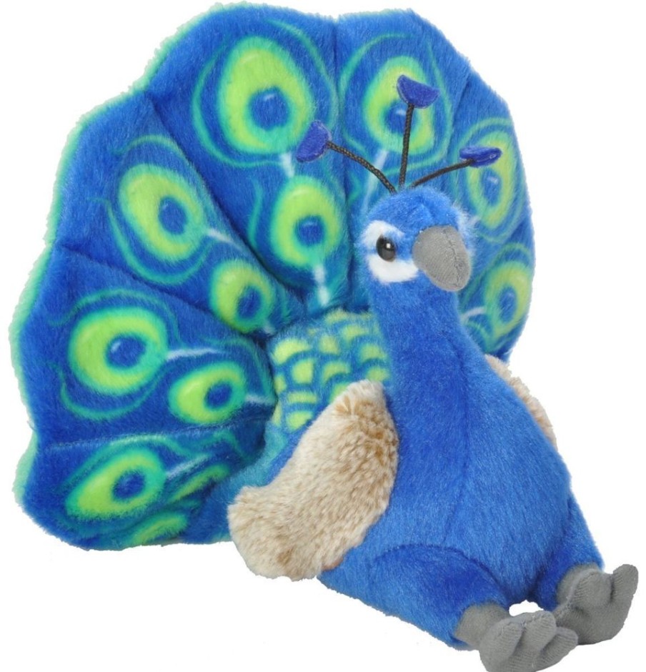 Wild Animals Wild Republic | Wild Republic - Cuddlekins Peacock 20Cm