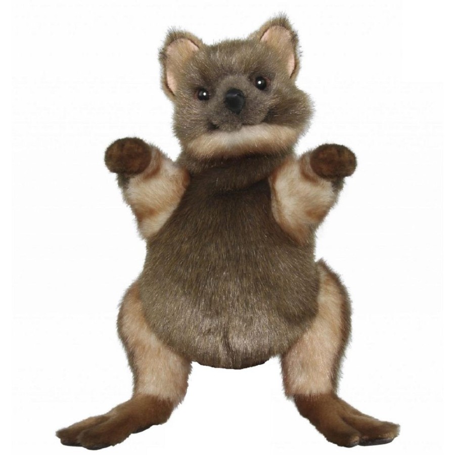 Australian Animals Hansa Creation | Hansa - Quokka Puppet 33Cm