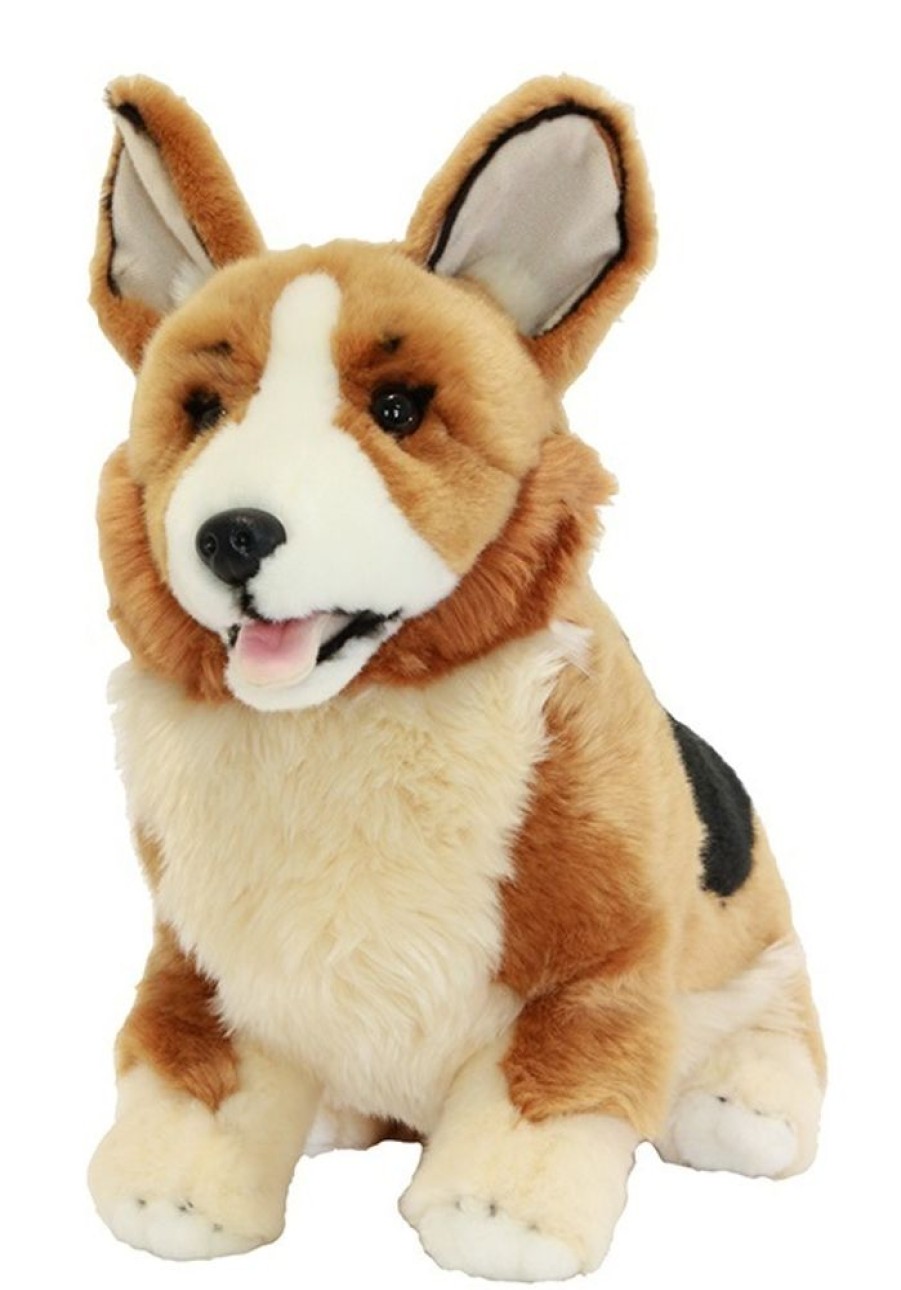 Dogs Bocchetta Plush Toys | Bocchetta - Windsor Corgi Plush Toy 28Cm