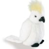 Birds Wild Republic | Wild Republic - Sulphur Crested Cockatoo Plush Toy With Sound 15Cm