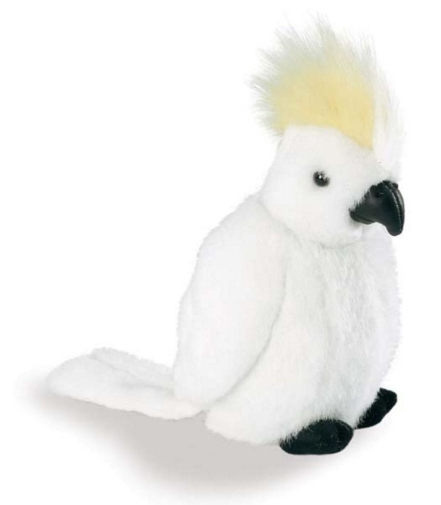 Birds Wild Republic | Wild Republic - Sulphur Crested Cockatoo Plush Toy With Sound 15Cm