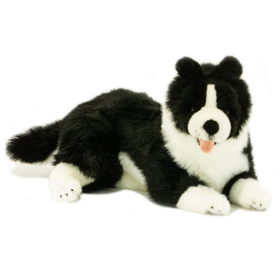 Dogs Bocchetta Plush Toys | Bocchetta - Starsky Border Collie Plush Toy 37Cm