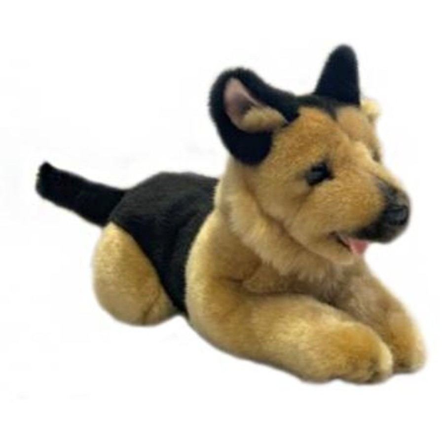 Dogs Bocchetta Plush Toys | Bocchetta - Chief German Shepherd Plush Toy 29Cm