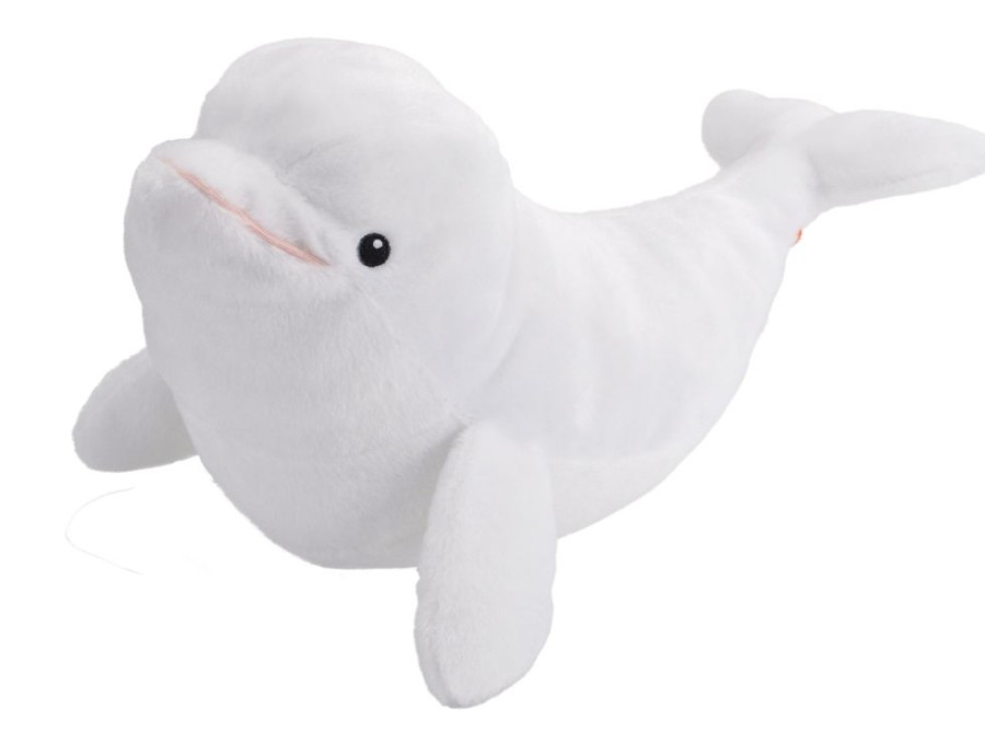 Wild Animals Wild Republic | Wild Republic - Ecokins Beluga Whale Plush Toy 38Cm