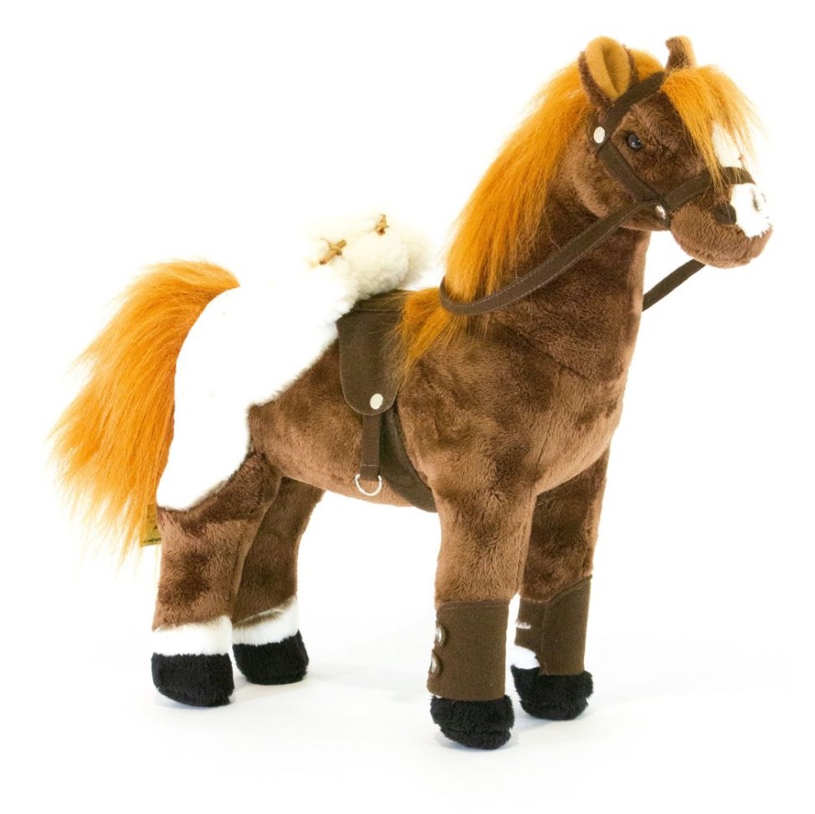 Farm Animals Bocchetta Plush Toys | Bocchetta - Gypsy Appaloosa Horse Plush Toy 38Cm