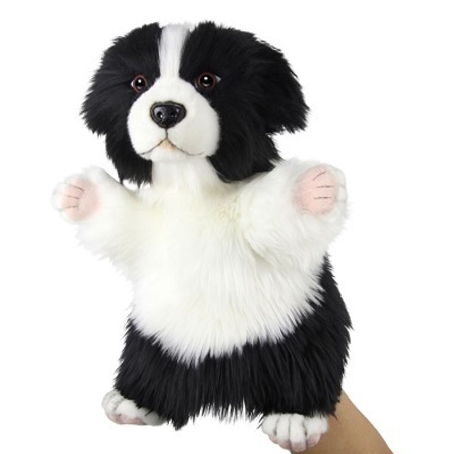 Dogs Hansa Creation | Hansa - Border Collie Puppy Puppet 30Cm