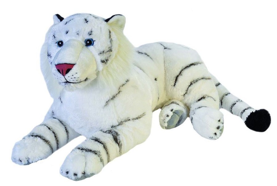 Wild Animals Wild Republic | Wild Republic - White Tiger Plush Toy 76Cm