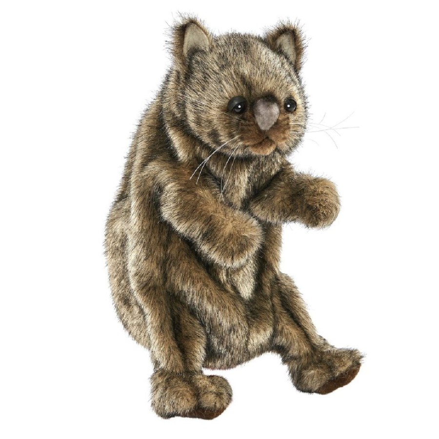 Wild Animals Hansa Creation | Hansa - Wombat Puppet 23Cm