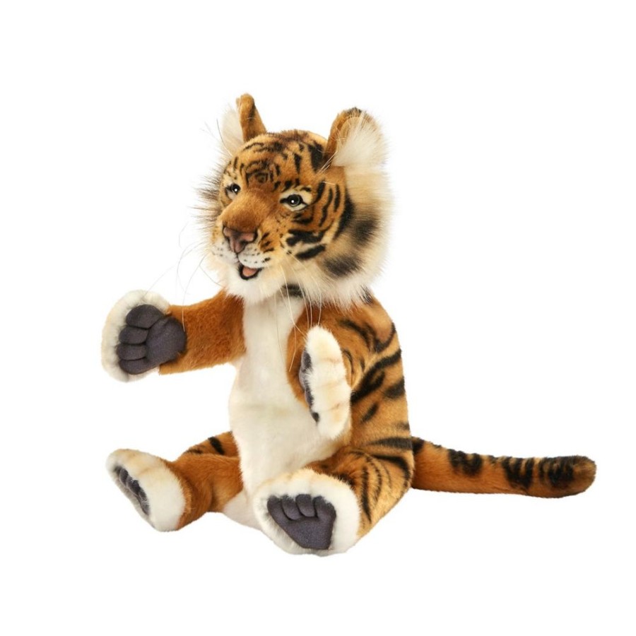 Wild Animals Hansa Creation | Hansa - Tiger Puppet 37Cm