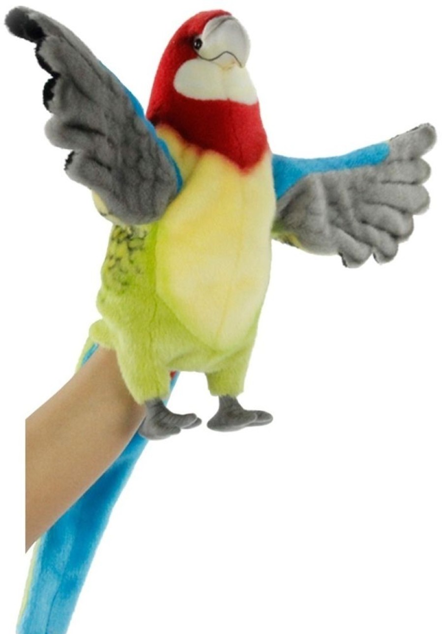 Wild Animals Hansa Creation | Hansa - Eastern Rosella Puppet 50Cm