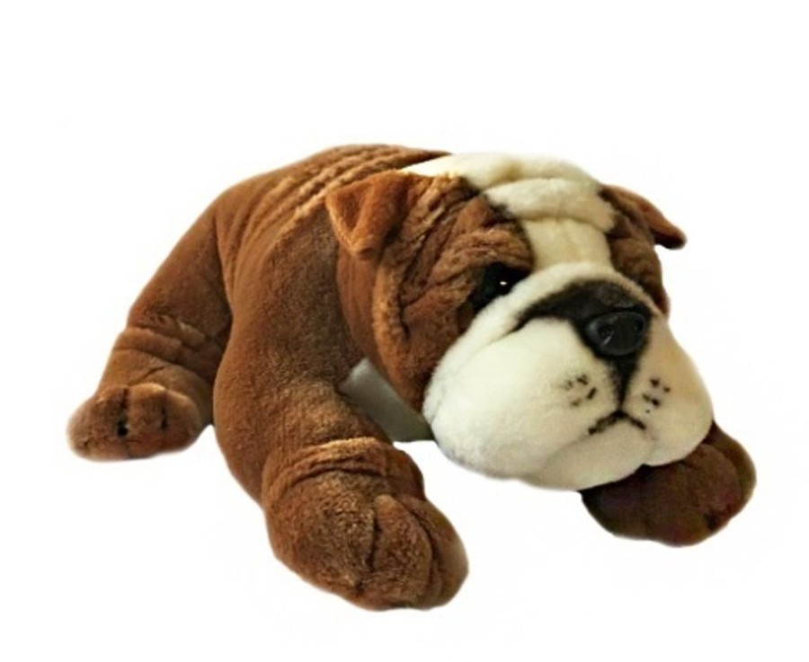 Dogs Bocchetta Plush Toys | Bocchetta - Boston Bulldog Plush Toy 35Cm