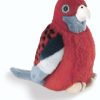 Birds Wild Republic | Wild Republic - Crimson Rosella Plush Toy With Sound 15Cm