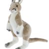 Wild Animals Bocchetta Plush Toys | Bocchetta - Monty Kangaroo Plush Toy 25Cm