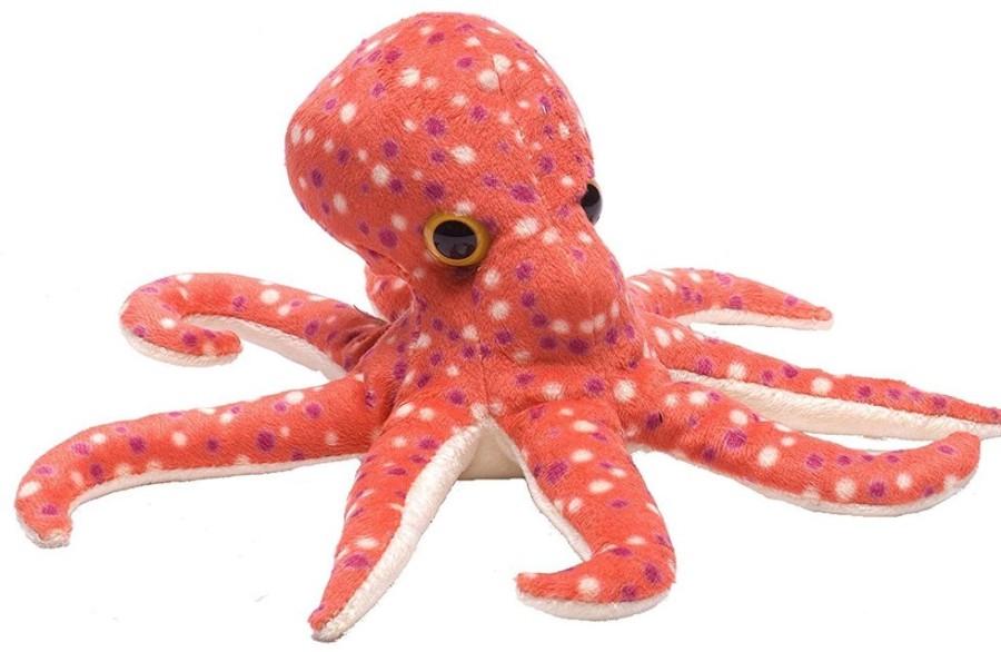 Water Creatures Wild Republic | Wild Republic - Hug'Ems Octopus 17Cm