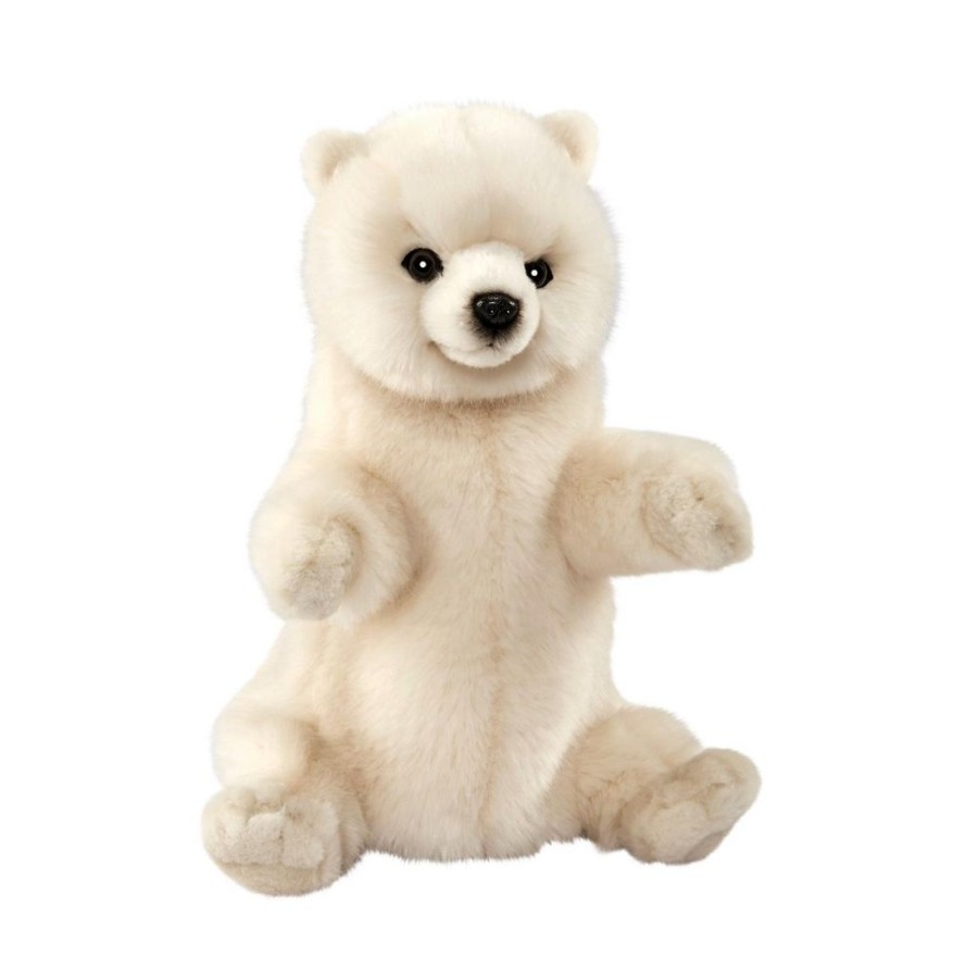 Wild Animals Hansa Creation | Hansa - Polar Bear Puppet 31Cm