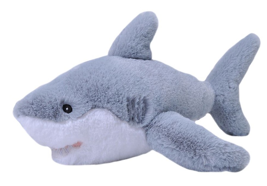 Wild Animals Wild Republic | Wild Republic - Ecokins Great White Shark Plush Toy 30Cm