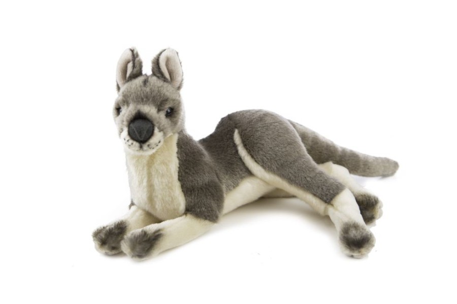 Wild Animals Bocchetta Plush Toys | Bocchetta - Joy Kangaroo Lying Plush Toy 38Cm