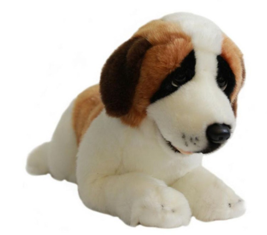 Dogs Bocchetta Plush Toys | Bocchetta - Mozart St Bernard Plush Toy 40Cm