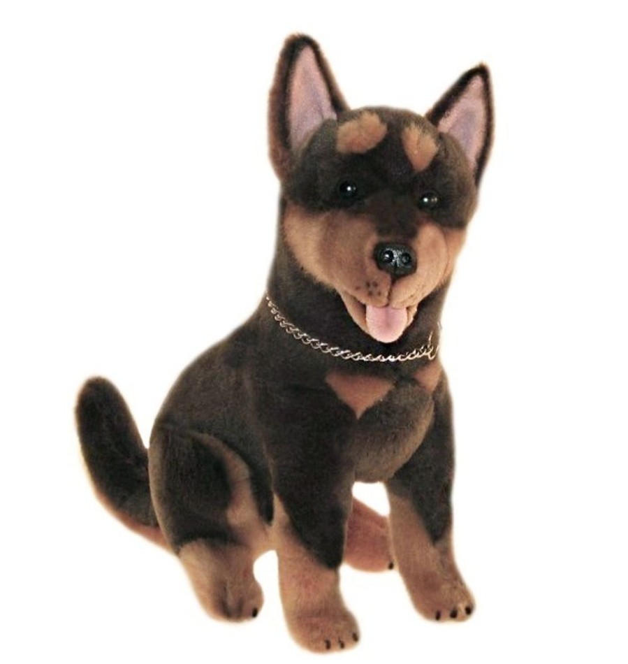 Dogs Bocchetta Plush Toys | Bocchetta - Quinn Kelpie Plush Toy 21Cm