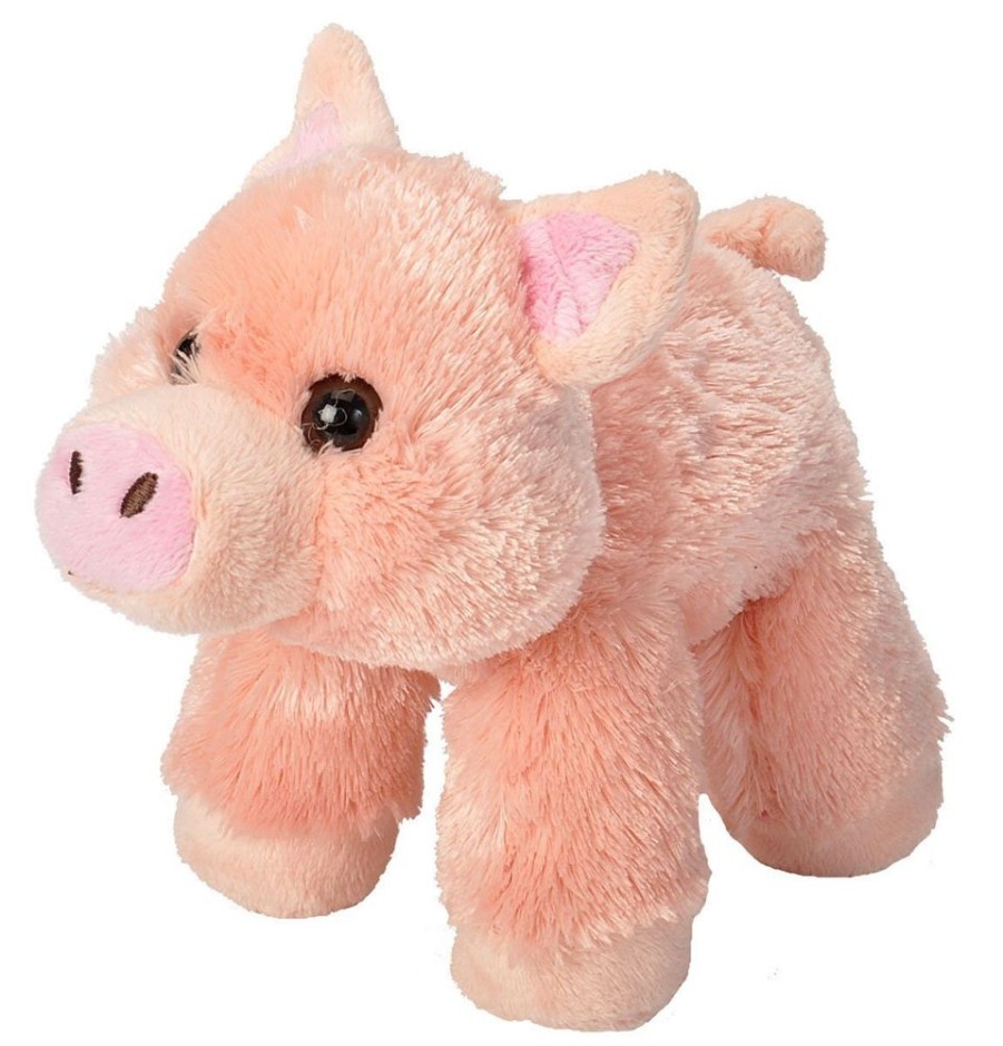 Farm Animals Wild Republic | Wild Republic - Hug'Ems Pig 17Cm