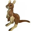 Wild Animals Bocchetta Plush Toys | Bocchetta - Tess Kangaroo Plush Toy 33Cm