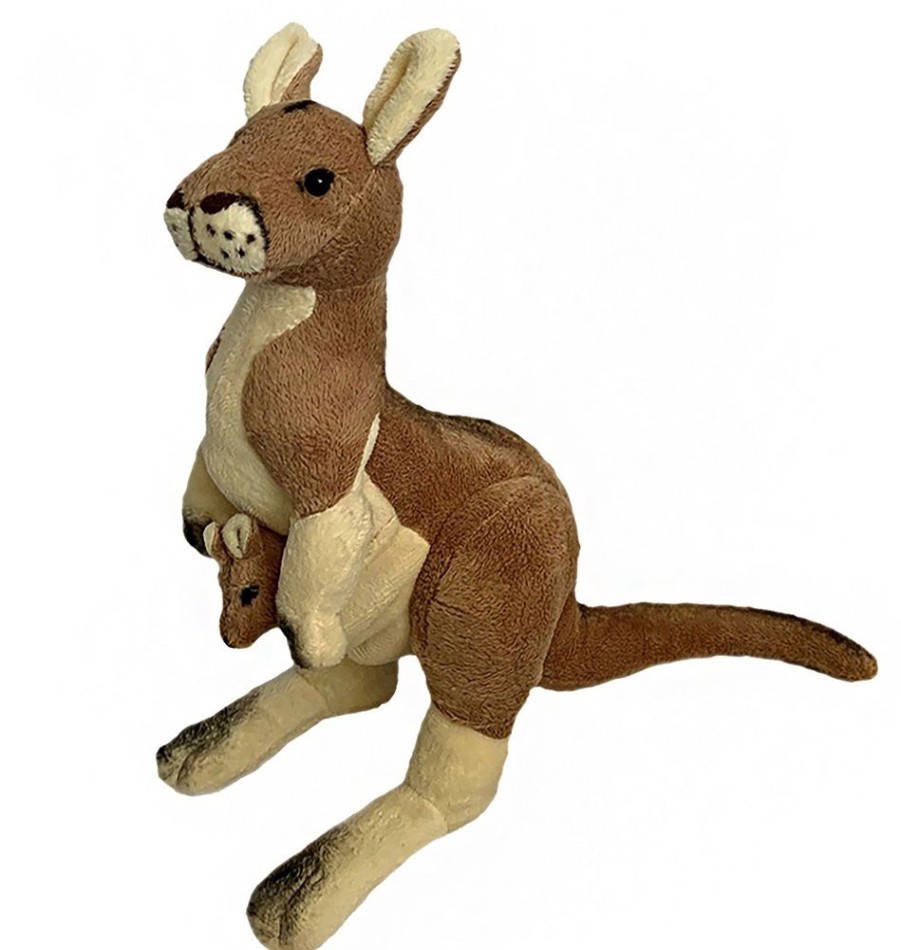 Wild Animals Bocchetta Plush Toys | Bocchetta - Tess Kangaroo Plush Toy 33Cm