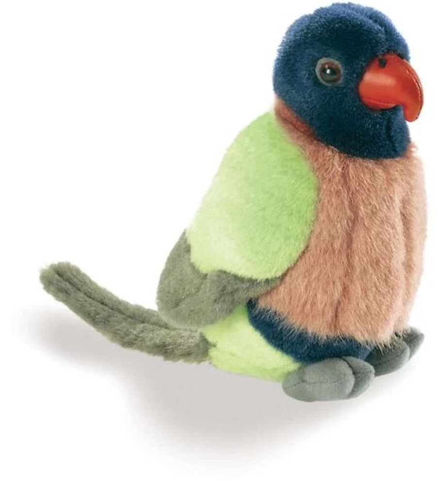 Birds Wild Republic | Wild Republic - Rainbow Lorikeet Plush Toy With Sound 15Cm