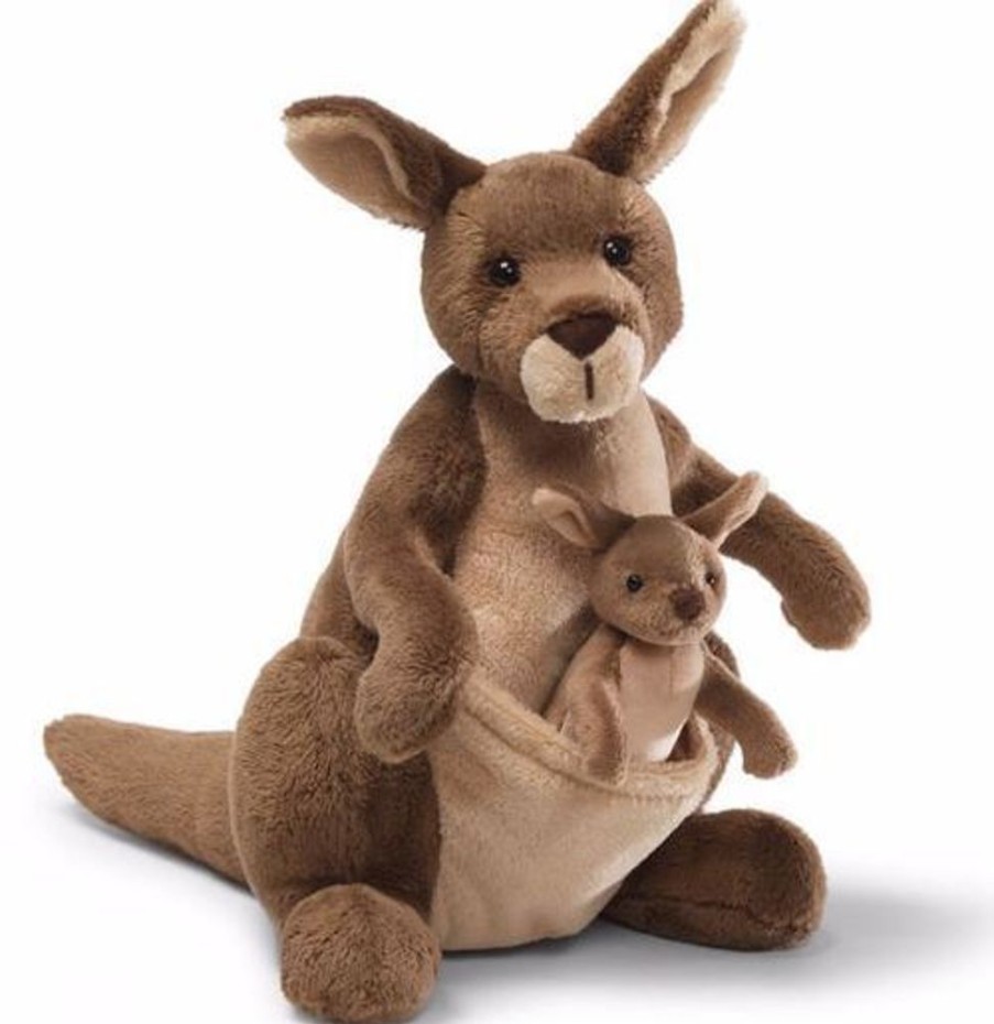 Wild Animals Gund | Gund - Jirra Kangaroo With Joey 25Cm