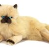 Cats Bocchetta Plush Toys | Bocchetta - Violet Himalayan Cat Lying Plush Toy 38Cm