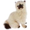 Cats Bocchetta Plush Toys | Bocchetta - Toffee Himalayan Cat Sitting Plush Toy 27Cm