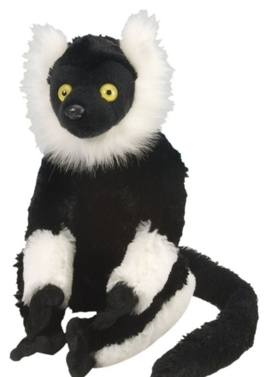 Wild Animals Wild Republic | Wild Republic - Cuddlekins Black & White Lemur 30Cm