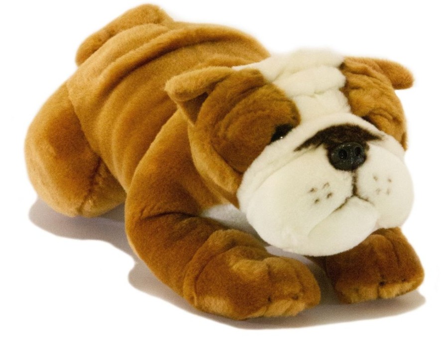 Dogs Bocchetta Plush Toys | Bocchetta - Brutus Bulldog Plush Toy 28Cm