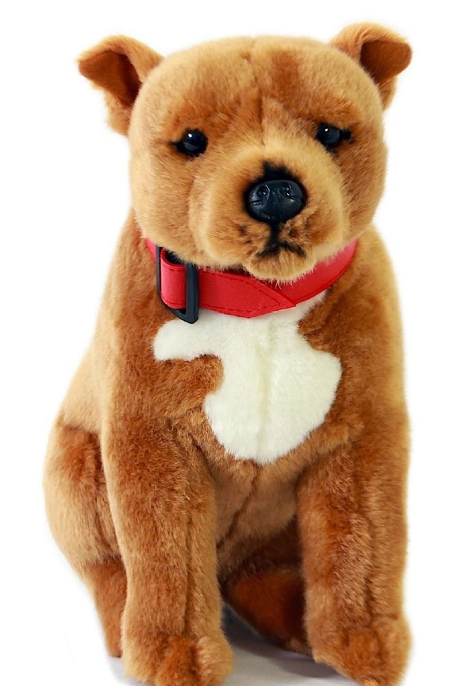 Dogs Bocchetta Plush Toys | Bocchetta - Lester Staffordshire Bull Terrier Plush Toy 33Cm