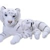 Wild Animals Wild Republic | Wild Republic Mum & Baby White Tiger Jumbo Plush Toy 76Cm