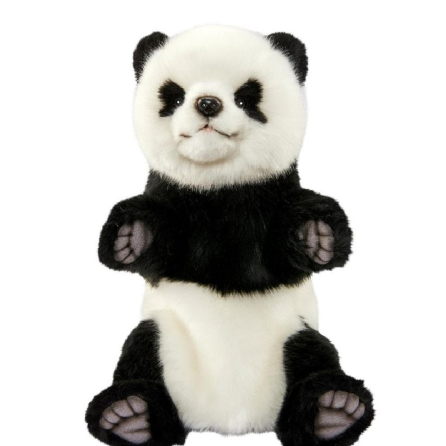 Wild Animals Hansa Creation | Hansa - Panda Puppet 30Cm